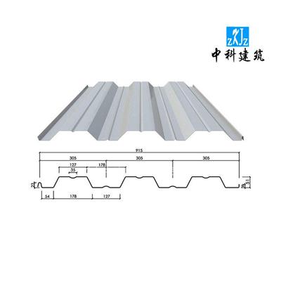 梅州开口型楼承板定制 65-430直立锁边屋面系统