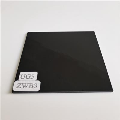 振华ZWB型选择吸收型玻璃ZWB3/UG5/U-330黑色玻璃滤光片