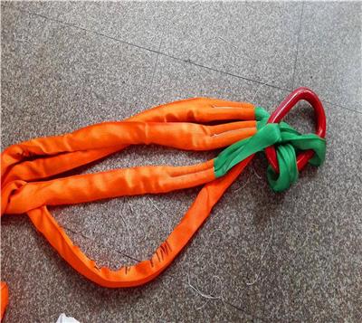 神州吊具厂家直销柔性吊装带 进口环形圆吊装带 外贸出口柔性吊带