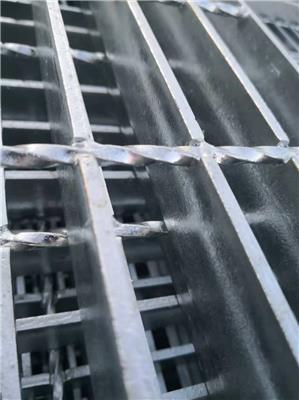 热镀锌碳钢Q235复合钢格栅板 碳钢热浸锌铁格栅板 镀锌钢格栅板
