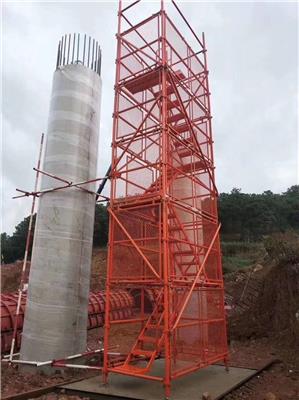 [安全梯笼]组合拼装式梯笼 安装方便使用安全 2021新款梯笼促销深圳厂家