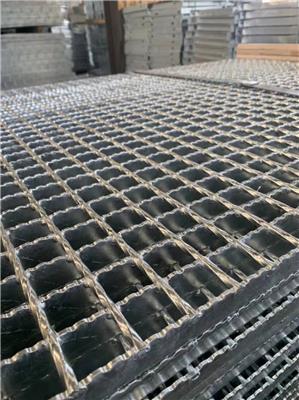平台钢格板热镀锌排水沟雨水篦子楼梯防滑插接钢格板