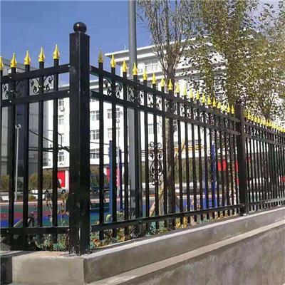 恺嵘 学校锌钢隔离栅栏 小区厂区围墙栏杆 白色1.8米别墅护栏