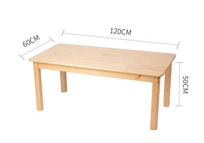 樟子松实木课桌