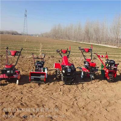 履带式链轨微耕机 小型*轮耕地机 手扶式施肥播种耕地机