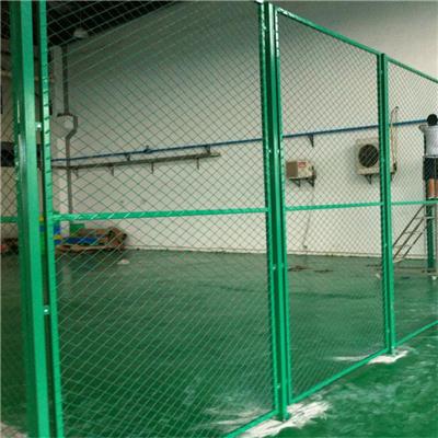 库房防护隔离网 车间带边框护栏网 厂区隔离围网