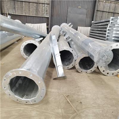 供应蚌埠市18米钢电线杆 10KV电力钢杆生产厂家