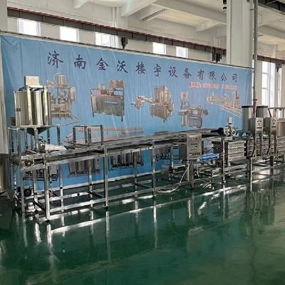济南金沃全自动豆腐皮机 干豆腐皮机器 豆制品机械厂家