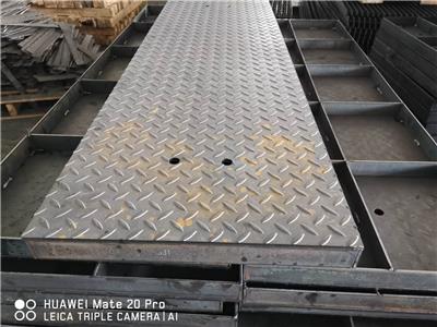 镀锌格栅板 平台钢格栅板 Q235钢格板 吸收氧化平台格栅板