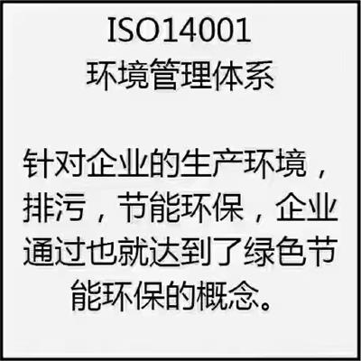 ISO14001环境管理体系认证，你了解多少？ 办理流程