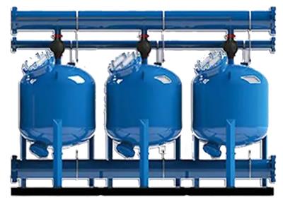 水处理设备浅层砂过滤支持定制 调蓄池设备 原水处理装置全国发货
