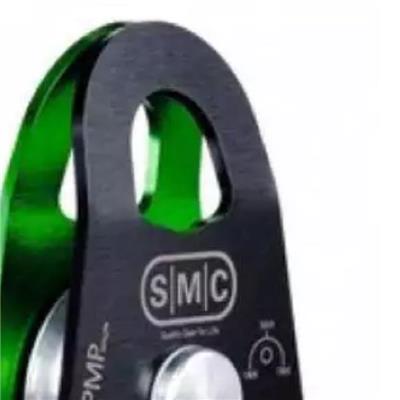 浙江美国SMC 2英寸PMP单滑轮生产厂家 SMC 2英寸PMP单滑轮 绿色 22kN