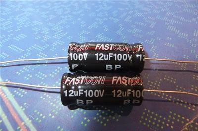 FASTCON无极性电容器12UF100V 13x26