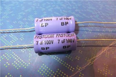 FASTCON双极性电容器BP 7UF100V 10x19
