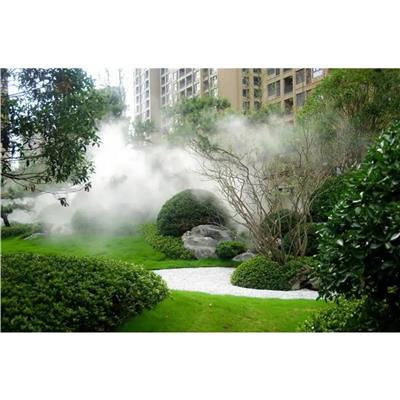 雾森造景 阿坝免费测量景观水系雾森设计上面安装 防暑降温