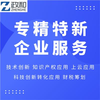 四川专精特新中小企业申报代理机构