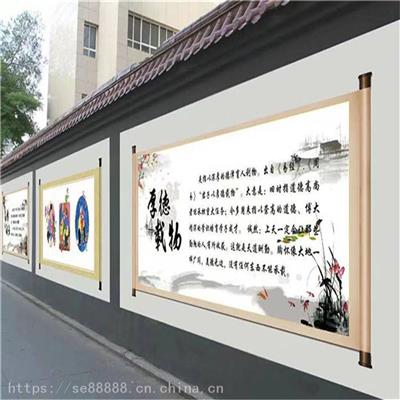 厂家供应校园外墙打印机 文化墙宣传画3d彩绘机