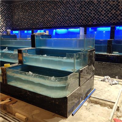 湛江徐闻酒店餐厅海鲜池定做多少钱一平方吴川菜市场专业海鲜池定做价格