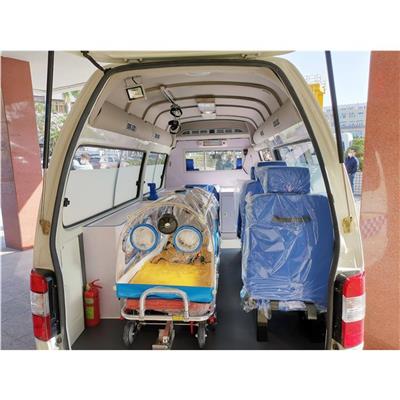 北京小孩救护车带保温箱转院