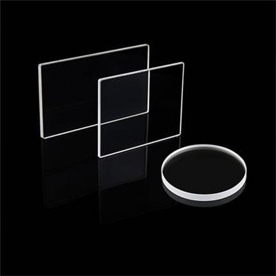 K9光学玻璃平面保护窗口平片透明玻璃激光保护镜片耐高温透明度高