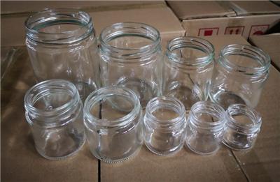 玻璃瓶厂家”长期供应高白料玻璃酱菜瓶圆瓶