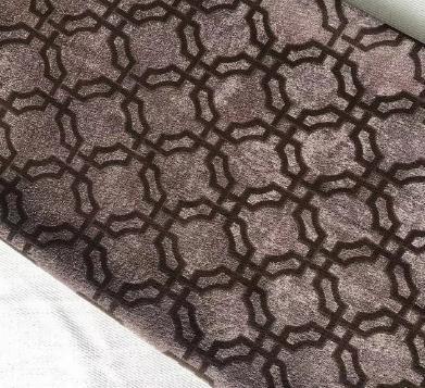 涤纶提花窗帘布沙发布台布磨砂密实质感垂感好 经典雅致提花纹理