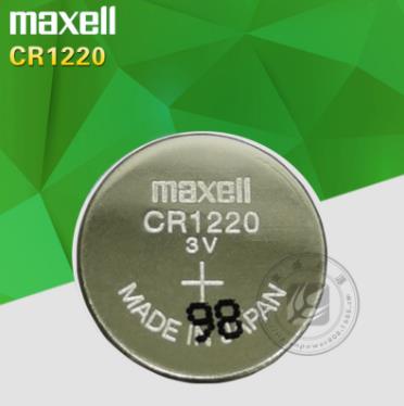 原装Maxell万胜CR1220纽扣电池|日本版|3V扣式电池|认证齐全