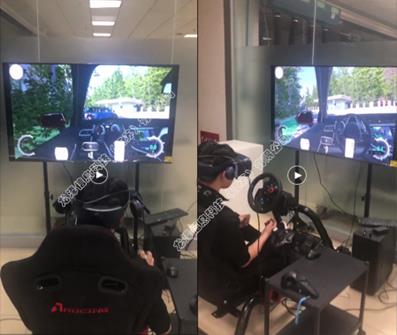 龙泽智能网联汽车自动驾驶VR教学软件