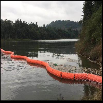 拦污二代升级版浮筒 柏泰圆柱形穿孔浮排