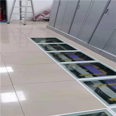 未来星架空活动地板高承重耐磨防腐机房陶瓷防静电地板600*600