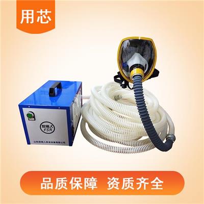 用芯送风式呼吸器 单人长管呼吸器 防护面罩