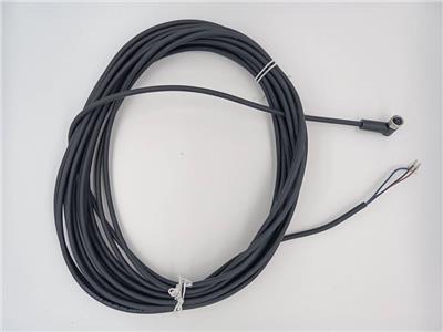 海励易控 预制线缆 M12接头 弯头 RPC-M12-FR-4CON-PVC-2.0/HY