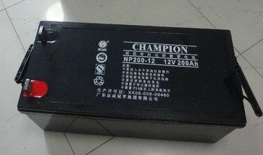 冠军蓄电池NP150-12 12V150AH型号尺寸及说明