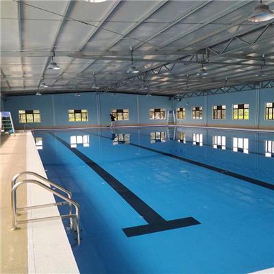 酒店集成式 钢结构 游泳池 拼装式钢结构泳池 组装式游泳馆