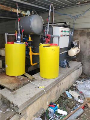 10t/d鸡鸭养殖生猪养殖屠宰污水处理设备气浮机一体化