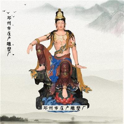 山西自在观音神像图片