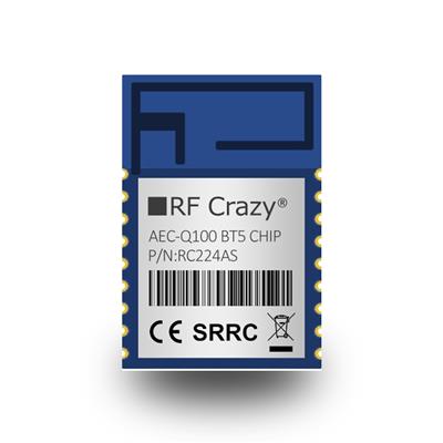 EFR32BG224 符合车规级AEC-Q100认证的蓝牙5.2 BLE模块RC224AS 小尺寸 无钥匙进入系统