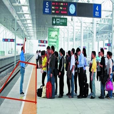 火车站台旅客越线警示系统,区域安全监测预警