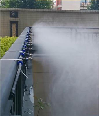 边境围挡防疫喷雾消毒消杀系统设备安装设计方案-博驰环境工程公司