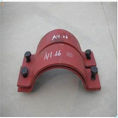 恒轩管道生产A6-1-50重型双螺栓管夹公制管用 抱箍 使用寿命长