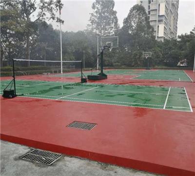 汕尾城区室内外羽毛球场健身房地胶垫篮球场运动地板乒乓球PVC塑胶地板