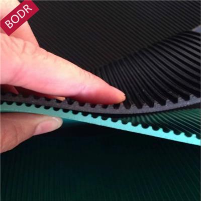 黑色细条纹橡胶板 防滑绝缘垫 彩色细条纹 宽细防滑垫