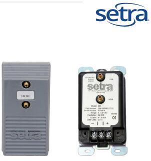 Setra 264微差压变送器美国西特C264