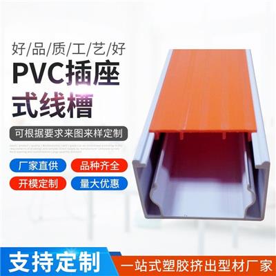 厂家直供PVC方线槽 喷涂明装线槽 铝槽阻燃电箱电柜走线批发
