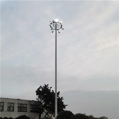 西藏中杆灯高杆灯厂家 户外球场广场20米25米30米圆形升降系统