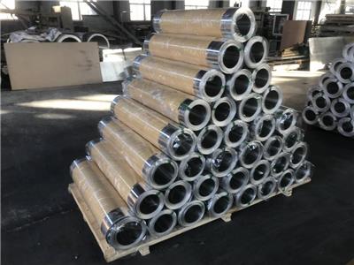 济南宏泰铝业供应1060.3003管道外包铝皮 保温施工铝 风管外包铝皮的规格