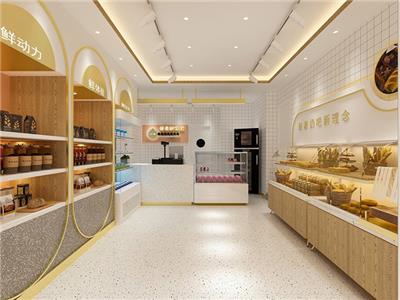 郑州蛋糕店装修设计要有视觉冲击力—连锁店装修公司
