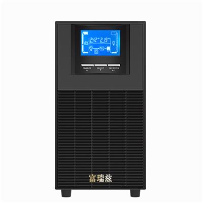 深圳富瑞兹UPS电源不间断P3K在线式3KVA/2400W电脑办公机房医疗设备停电应急备用