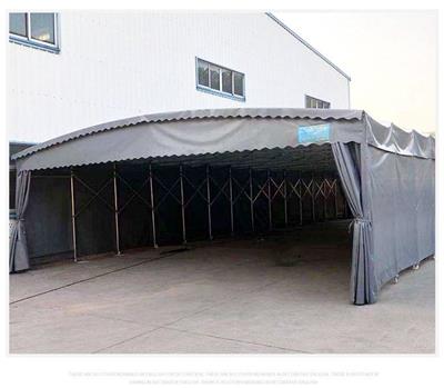 大型折叠帐篷收缩活动遮雨棚户外防雨推拉蓬移动棚子伸缩式遮阳棚