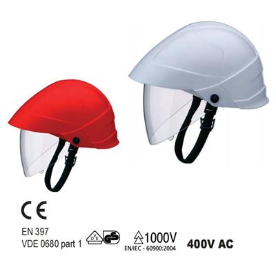 AV9303面罩内置式安全帽​-英特卡博Intercable